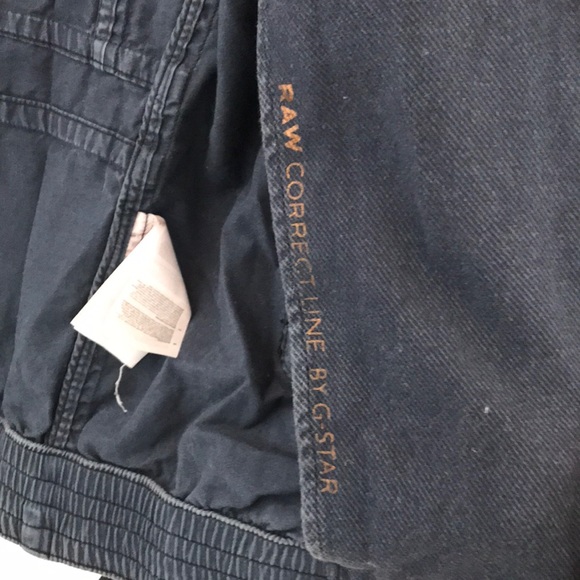 G-Star Navy Blue Cargo Zipper Jacket - Picture 5 of 8